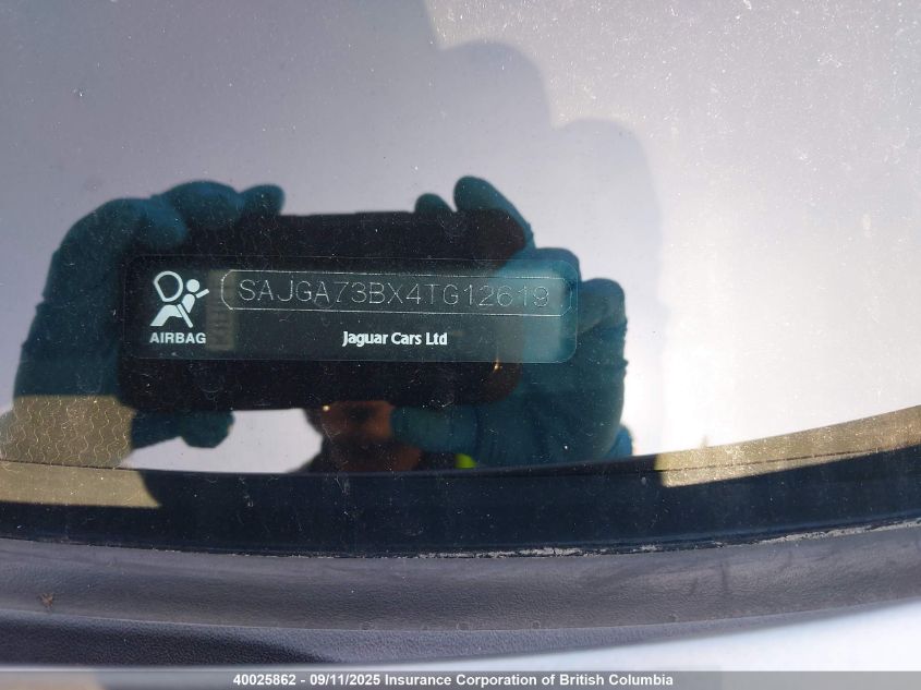 2004 Jaguar Xjr VIN: SAJGA73BX4TG12619 Lot: 40025862