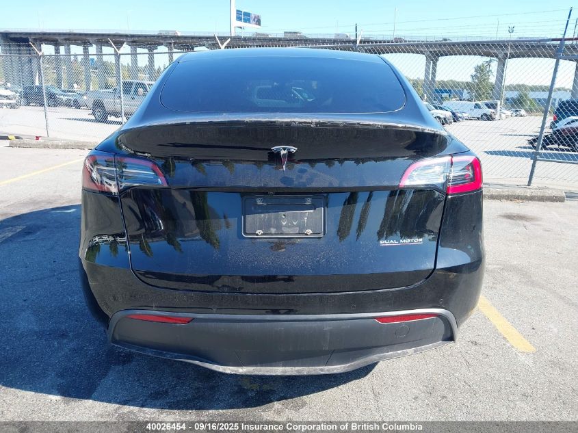 2022 Tesla Model Y VIN: 7SAYGDEF5NF448197 Lot: 40026454