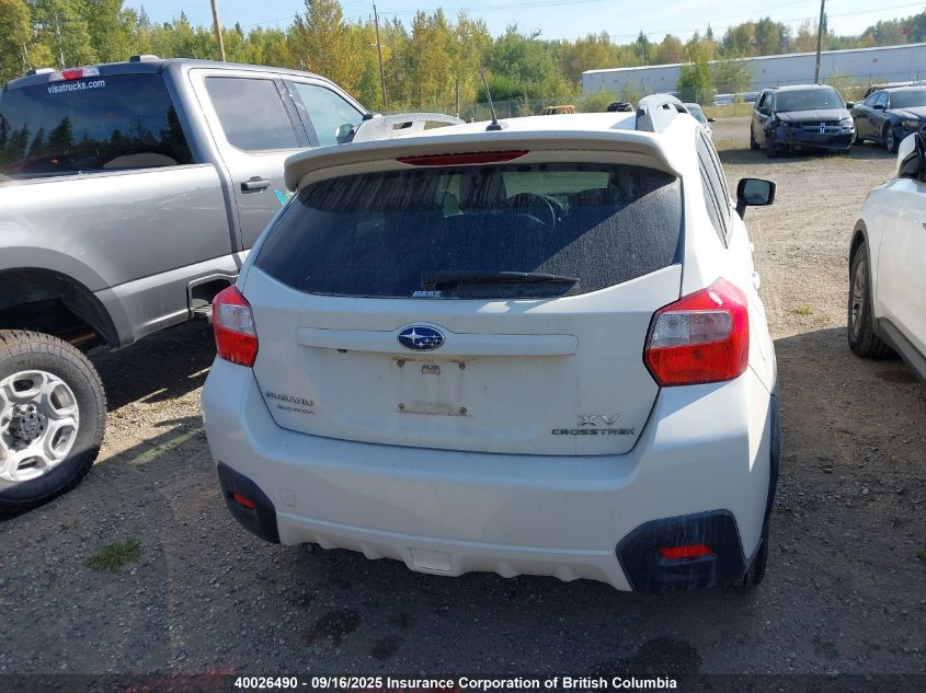 2015 Subaru Xv Crosstrek 2.0 Premium VIN: JF2GPADCXF8304596 Lot: 40026490