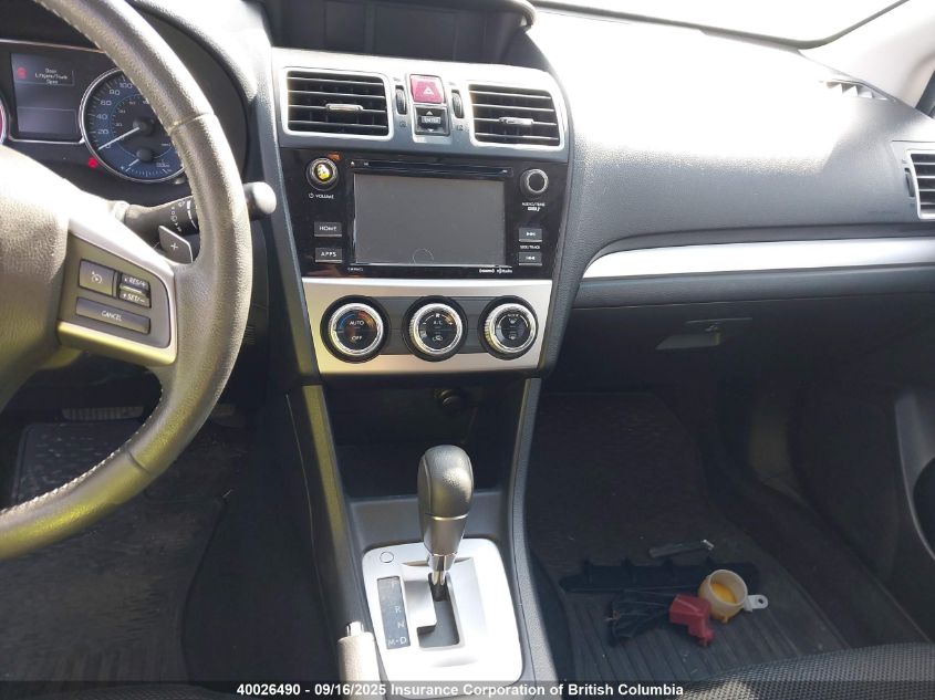 2015 Subaru Xv Crosstrek 2.0 Premium VIN: JF2GPADCXF8304596 Lot: 40026490