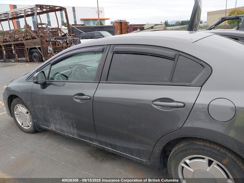 2013 Honda Civic Lx VIN: 2HGFB2E44DH011887 Lot: 40026308