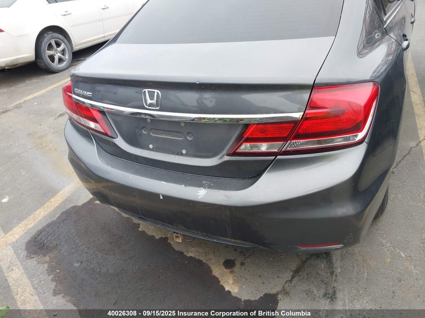 2013 Honda Civic Lx VIN: 2HGFB2E44DH011887 Lot: 40026308