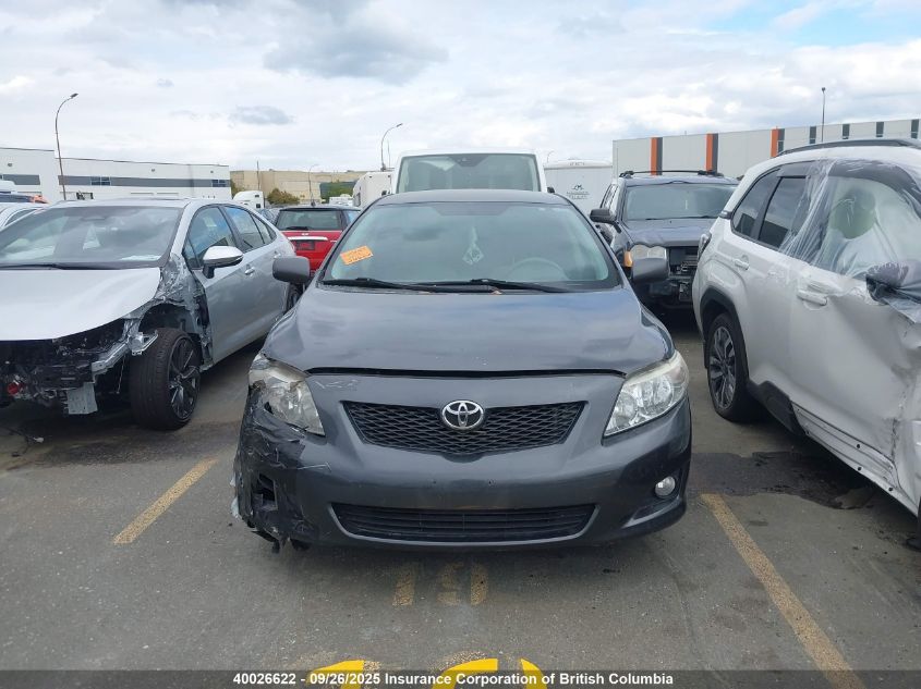 2009 Toyota Corolla S/Le/Xle VIN: 2T1BU40E59C102820 Lot: 40026622