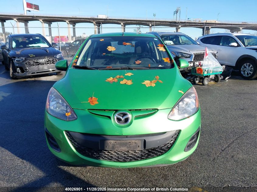 2011 Mazda Mazda2 VIN: JM1DE1HY2B0118881 Lot: 40026901