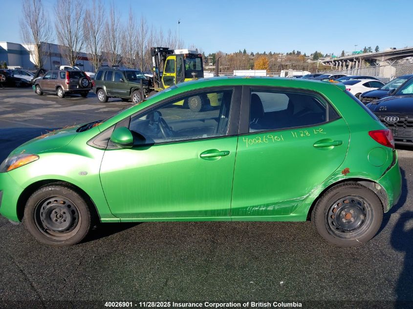 2011 Mazda Mazda2 VIN: JM1DE1HY2B0118881 Lot: 40026901