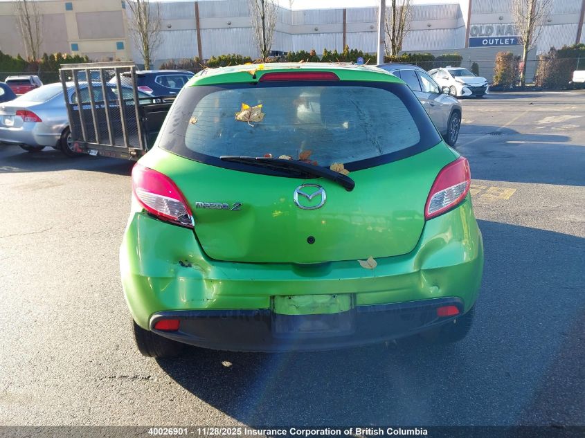 2011 Mazda Mazda2 VIN: JM1DE1HY2B0118881 Lot: 40026901