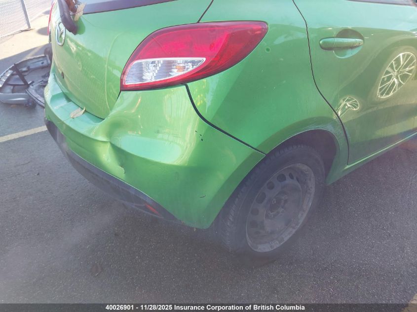 2011 Mazda Mazda2 VIN: JM1DE1HY2B0118881 Lot: 40026901