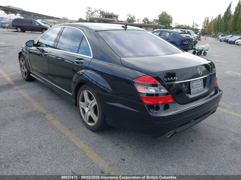 2008 Mercedes-Benz S 550 4Matic VIN: WDDNG86X88A178500 Lot: 40027470