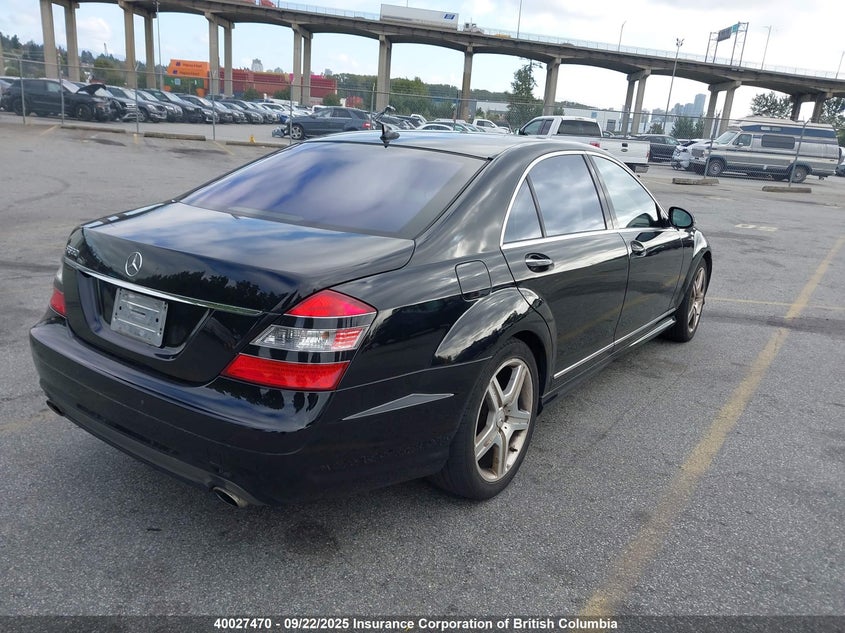 2008 Mercedes-Benz S 550 4Matic VIN: WDDNG86X88A178500 Lot: 40027470