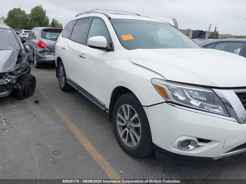 2013 Nissan Pathfinder S/Sv/Sl/Platinum VIN: 5N1AR2MM3DC658480 Lot: 40025179