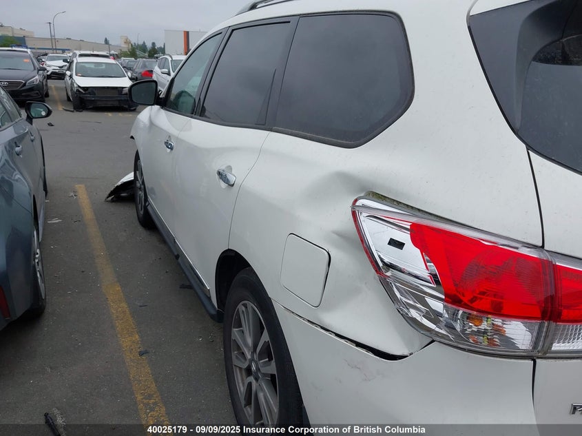 2013 Nissan Pathfinder S/Sv/Sl/Platinum VIN: 5N1AR2MM3DC658480 Lot: 40025179