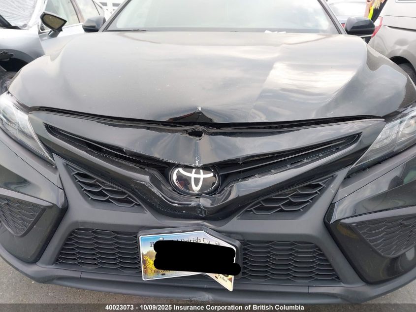 2022 Toyota Camry Se/Se Night Shade VIN: 4T1G11AK7NU689483 Lot: 40023073