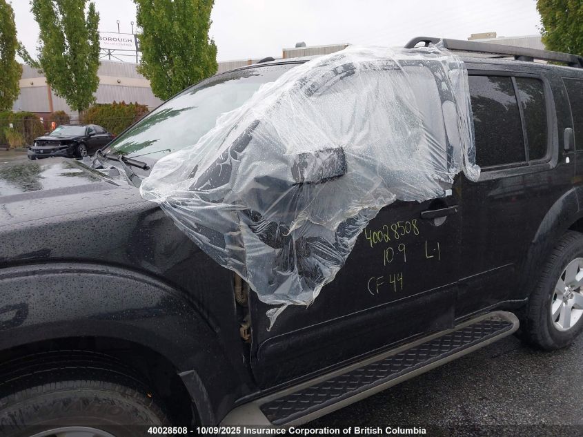 2008 Nissan Pathfinder S/Le/Se VIN: 5N1AR18B38C636312 Lot: 40028508