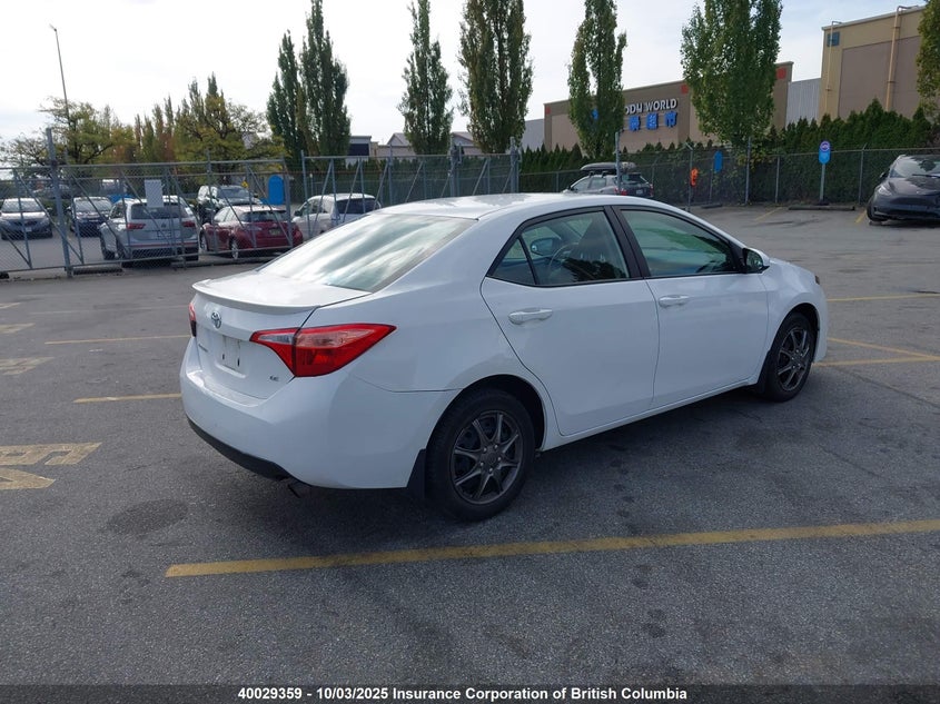 2018 Toyota Corolla L/Le/Xle/Se/Xse VIN: 2T1BURHEXJC109879 Lot: 40029359