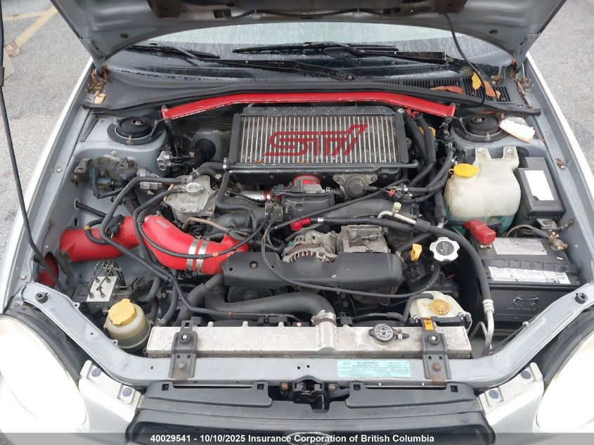 2002 Subaru Impreza Wrx VIN: JF1GG29632G833935 Lot: 40029541