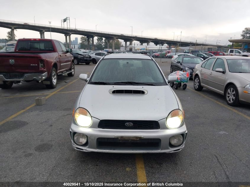 2002 Subaru Impreza Wrx VIN: JF1GG29632G833935 Lot: 40029541