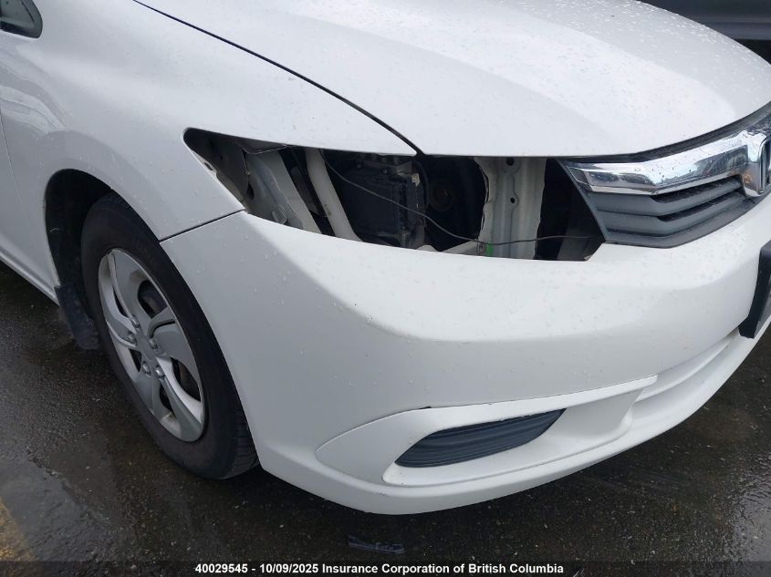 2012 Honda Civic VIN: 2HGFB2F51CH111824 Lot: 40029545