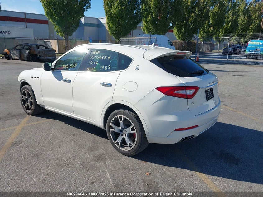2017 MASERATI LEVANTE SPORT UTILITY VEHICLE 3.0L V6 FI DOHC 24V NF4