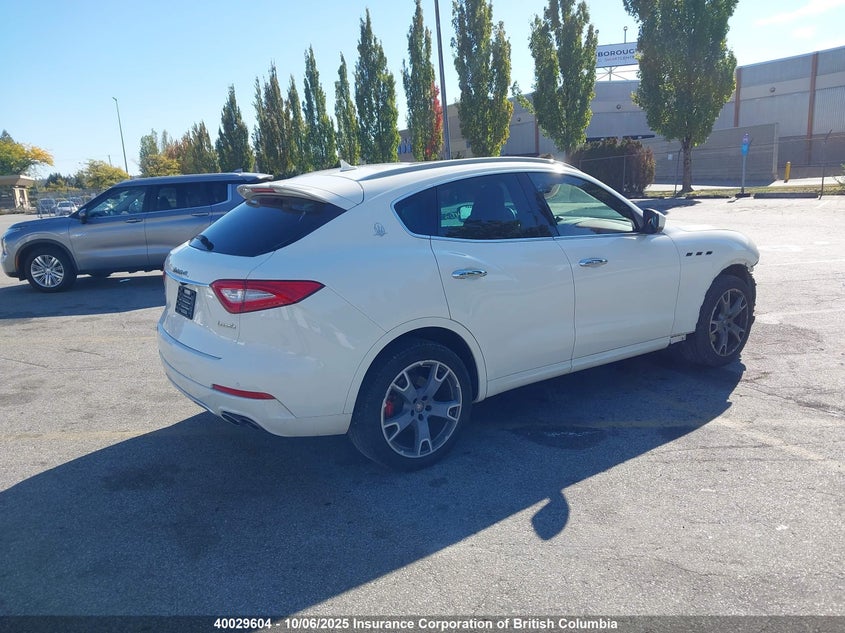 2017 MASERATI LEVANTE SPORT UTILITY VEHICLE 3.0L V6 FI DOHC 24V NF4
