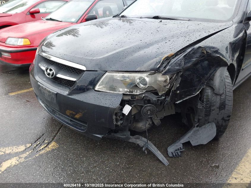 2007 Hyundai Sonata Gl VIN: 5NPET46F27H162807 Lot: 40026418
