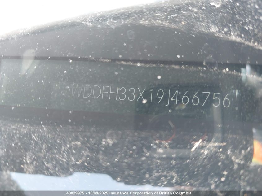 2009 Mercedes-Benz B200 VIN: WDDFH33X19J466756 Lot: 40029975