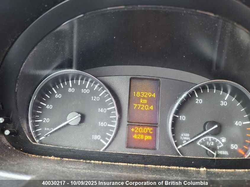 2014 Mercedes-Benz Sprinter 2500 VIN: WD3BE8DC1E5901184 Lot: 40030217