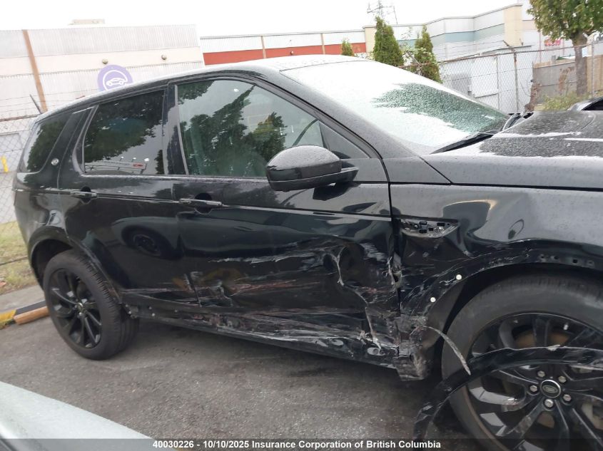 2020 Land Rover Discovery Sport Se R-Dynamic VIN: SALCL2FX2LH859822 Lot: 40030226