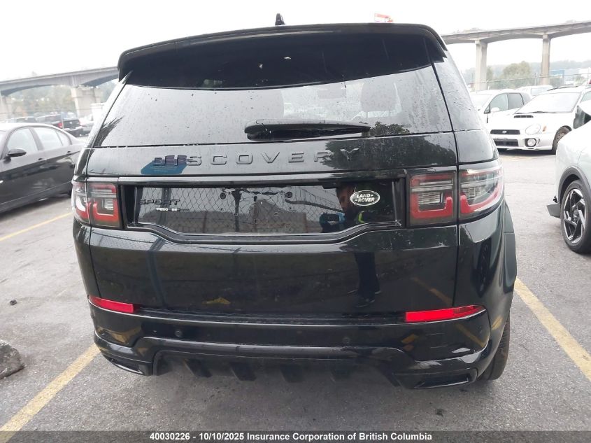 2020 Land Rover Discovery Sport Se R-Dynamic VIN: SALCL2FX2LH859822 Lot: 40030226