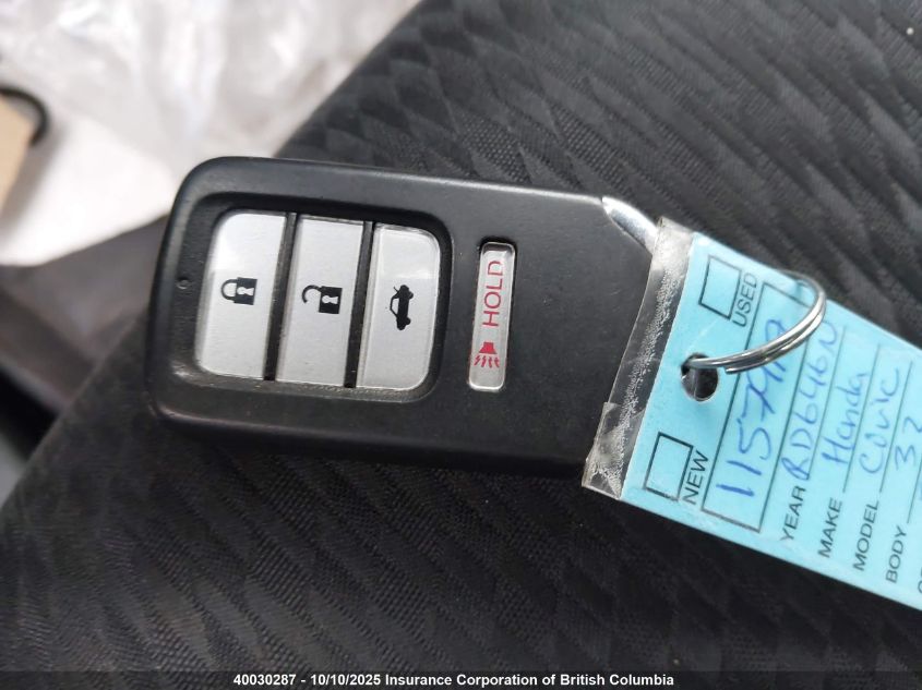 2014 Honda Civic VIN: 2HGFB2F54EH008660 Lot: 40030287