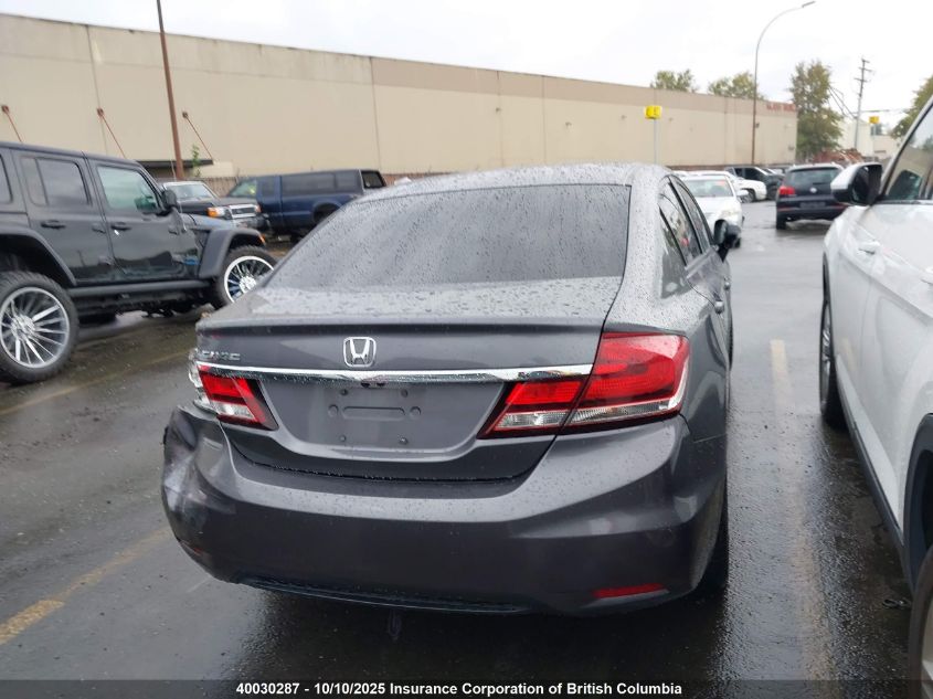 2014 Honda Civic VIN: 2HGFB2F54EH008660 Lot: 40030287