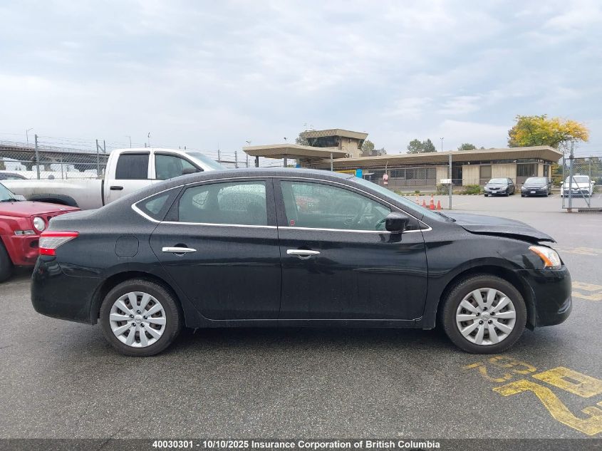 2014 Nissan Sentra 1.8 S/1.8 Sl/1.8 Sr/1.8 Sv VIN: 3N1AB7AP4EL695793 Lot: 40004441