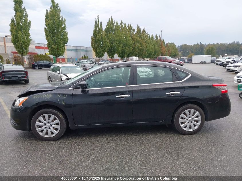 2014 Nissan Sentra 1.8 S/1.8 Sl/1.8 Sr/1.8 Sv VIN: 3N1AB7AP4EL695793 Lot: 40004441