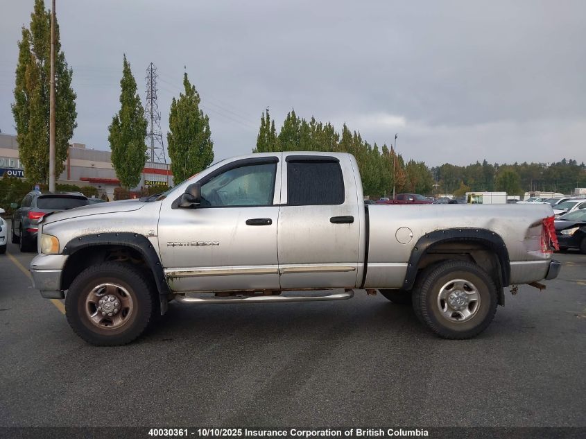 2003 Dodge Ram 2500 St/Slt VIN: 1D7KU28693J551937 Lot: 40030361