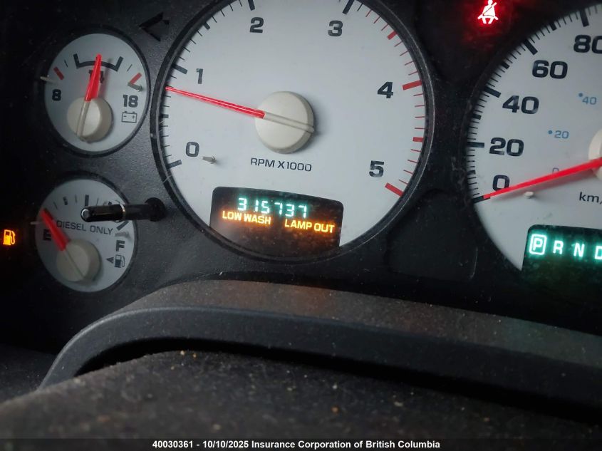 2003 Dodge Ram 2500 St/Slt VIN: 1D7KU28693J551937 Lot: 40030361