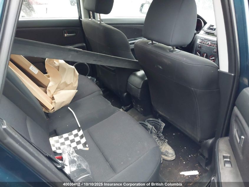 2008 Mazda 3 Hatchback VIN: JM1BK343781839495 Lot: 40030412