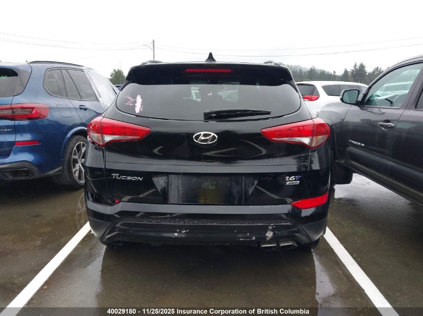 2018 Hyundai Tucson Limited/Sport And Eco/Se VIN: KM8J3CA22JU743097 Lot: 40029180