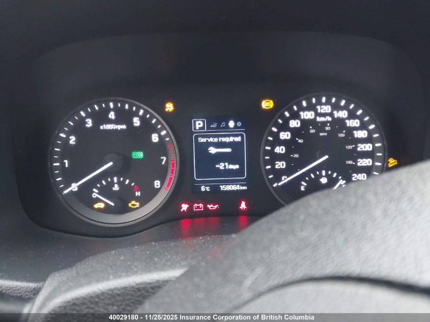 2018 Hyundai Tucson Limited/Sport And Eco/Se VIN: KM8J3CA22JU743097 Lot: 40029180