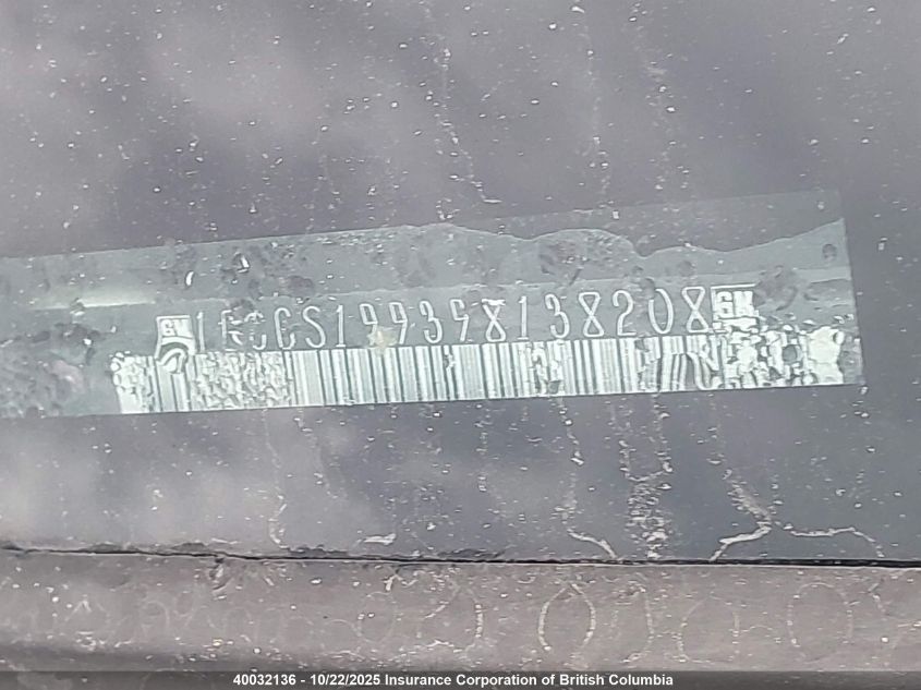 2009 Chevrolet Colorado VIN: 1GCCS199398138208 Lot: 40032136