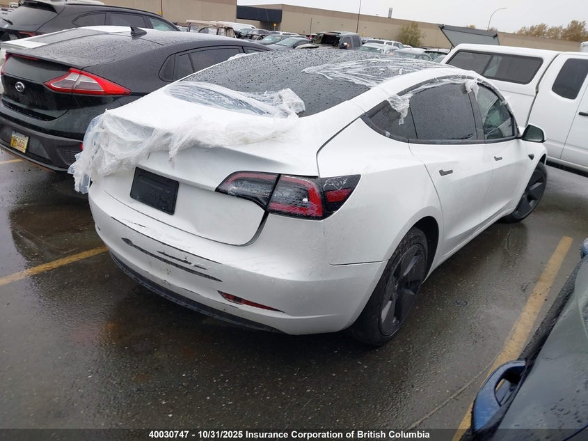 5YJ3E1EA5NF351453 2022 TESLA MODEL 3 photo no. 4