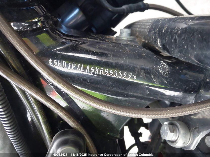 2019 Harley-Davidson Flhxse VIN: 5HD1PXLA5KB953329 Lot: 40032438