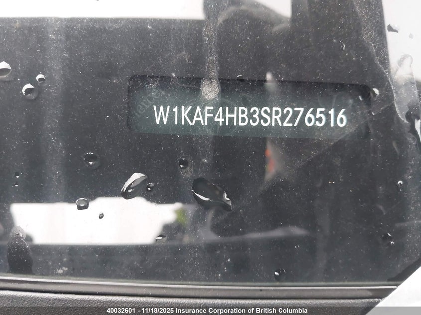 W1KAF4HB3SR276516 2025 MERCEDES-BENZ C-KLASSE photo no. 19