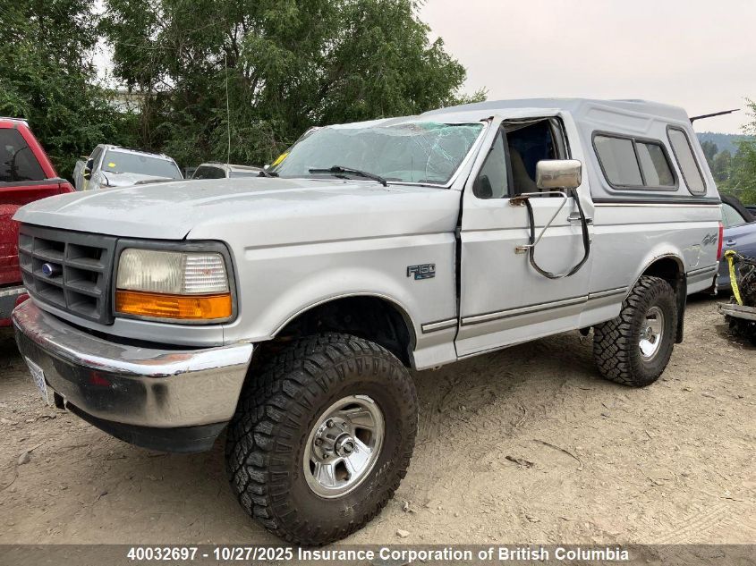 1FTEF14Y5TLC05178 1996 FORD F-150 photo no. 2