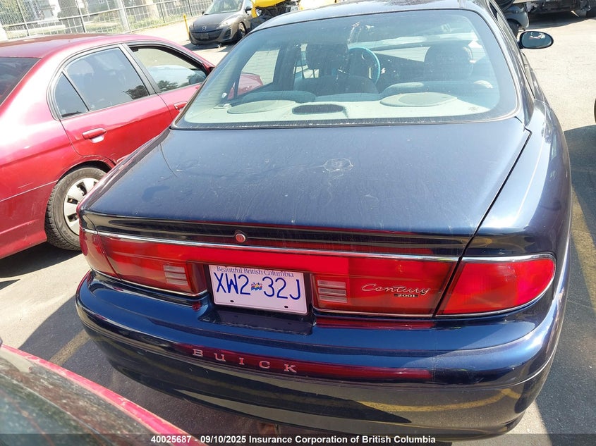 2G4WS52J811227669 2001 BUICK CENTURY photo no. 17