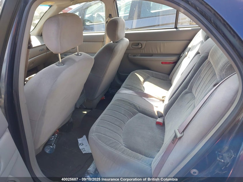 2G4WS52J811227669 2001 BUICK CENTURY photo no. 8