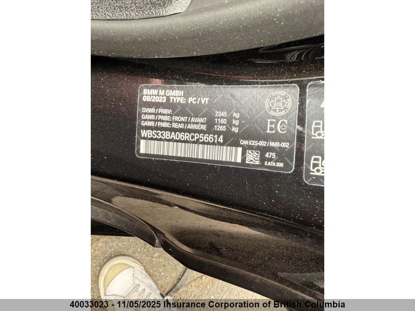 WBS33BA06RCP56614 2024 BMW M4 photo no. 6