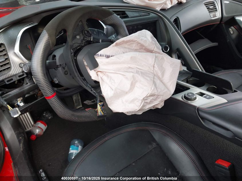 2019 Chevrolet Corvette Z06 3Lz VIN: 1G1YU2D63K5602973 Lot: 40030597