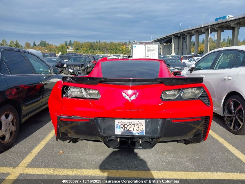 2019 Chevrolet Corvette Z06 3Lz VIN: 1G1YU2D63K5602973 Lot: 40030597