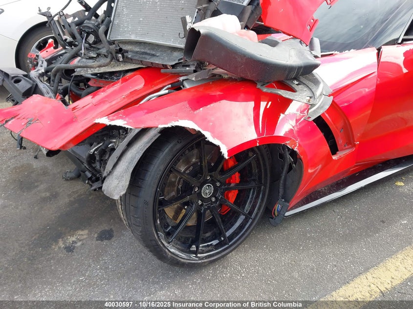 1G1YU2D63K5602973 2019 CHEVROLET CORVETTE photo no. 2