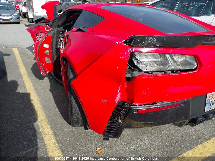 1G1YU2D63K5602973 2019 CHEVROLET CORVETTE photo no. 3