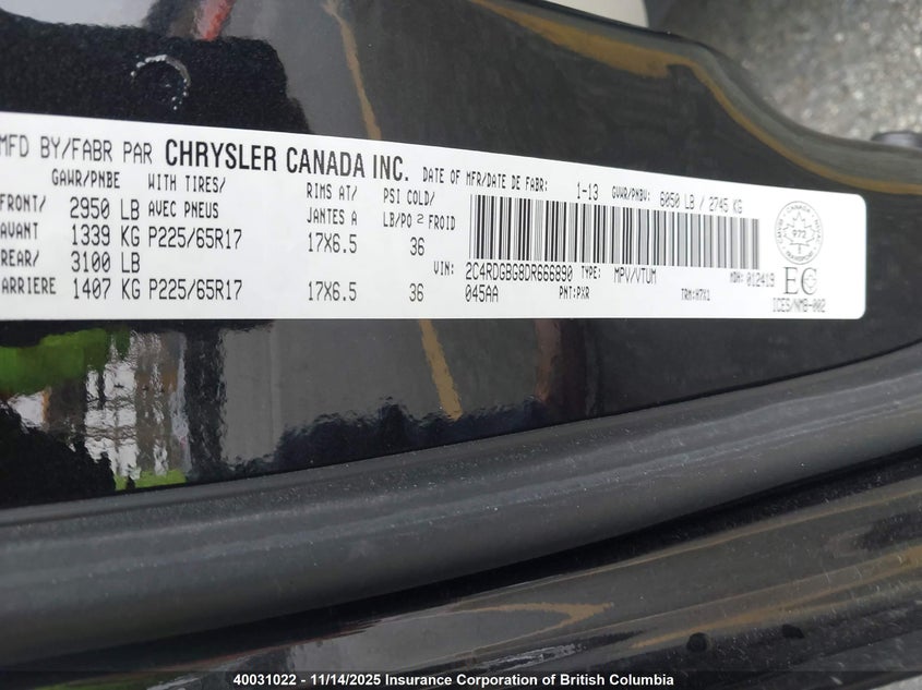 2C4RDGBG8DR666890 2013 DODGE CARAVAN photo no. 9